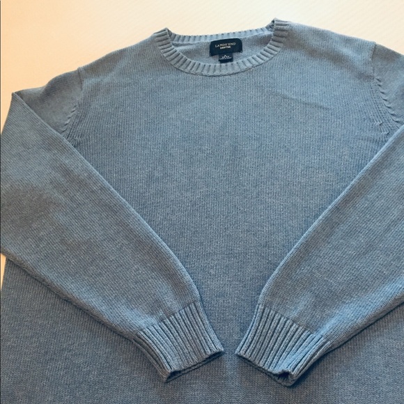 Land’s End Drifter Cotton Sweater. Size L - Picture 4 of 5